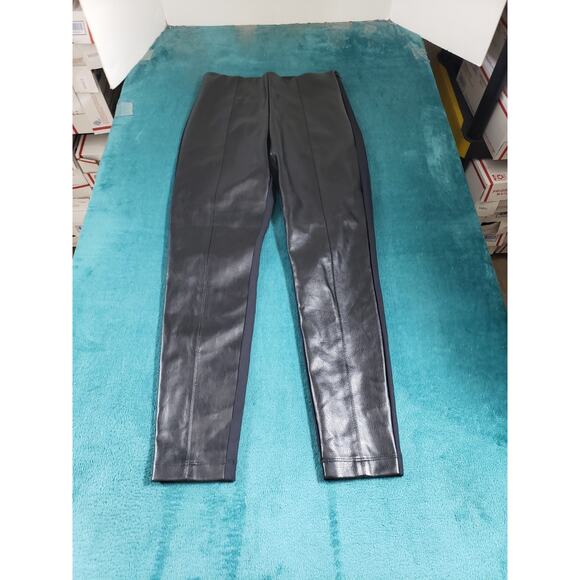 Ann Taylor Dress Pants Size Petite Small Womens Black Elastic Waist Side Zip NWT - Picture 1 of 13